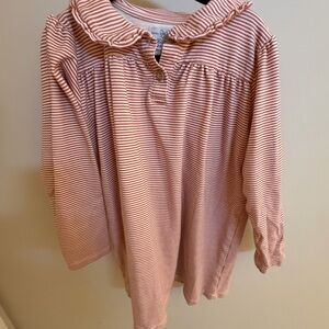 Little Paper Kids Striped Pink Dress